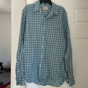 FAHERTY men’s button up shirt
